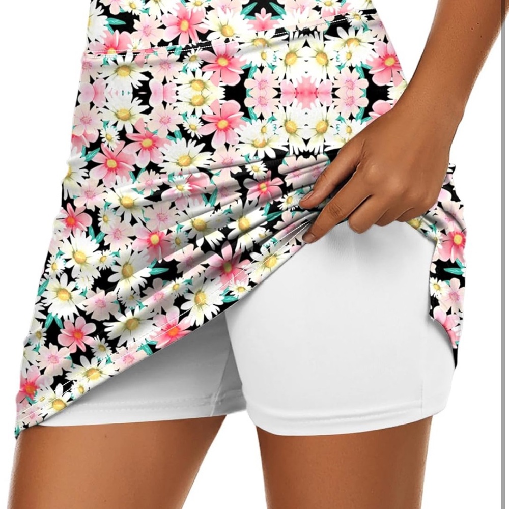 Women's Active Performance Skort Lightweight Skirt for Running Tennis Golf - Picture 4 of 6